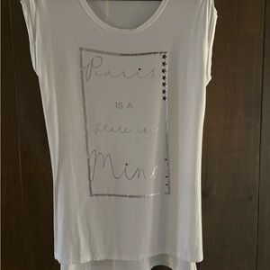 Tricotto Classic Cream Tunic Top